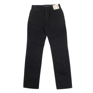 [뱅뱅]남녀공용 밑위긴 슬림 스판 블랙 진 NQL274