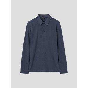 [갤럭시 라이프스타일] 링클 조직감 폴로넥 티셔츠  애쉬 (GC5141M044)