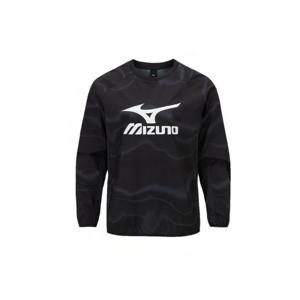 [미즈노(스포츠)]남여공용 발수 가공 원단 가볍고 내구성 좋은 패턴 긴팔 피스테 32YE402109
