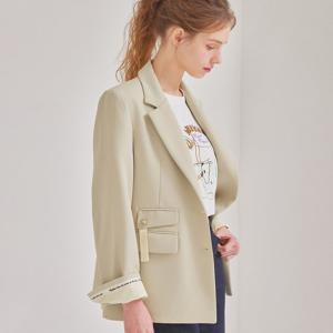 [매긴]폴디드 슬리브 싱글 자켓_PBMF5S1JK1030