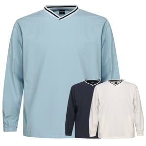 엣지애 남녀공용 우븐 와샤 브이넥 맨투맨 MCTS5WS2012