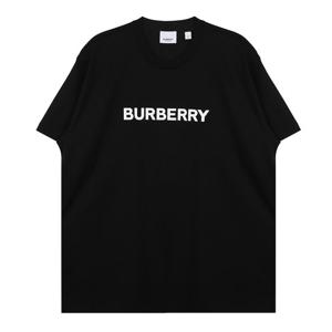 라프리마 버버리 로고 프린트 코튼 반팔 티셔츠 8084233