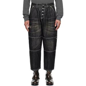 25 FW Thug Club 남성 블랙 Dickies 데님 진 251220M186013