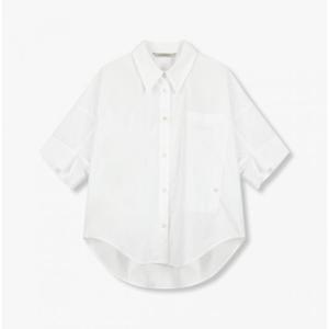 보브  (7155260002) 라운드 헴 루즈핏 블라우스