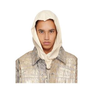 25 FW 릭오웬스 남성 오프 화이트 할리우드 그레이스 후드 251126M138000