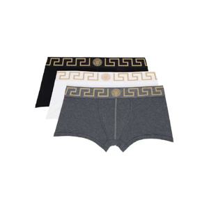 25 FW 베르사체 남성 멀티컬러 그레카 보더 박서 브리프 세트 251653M216017