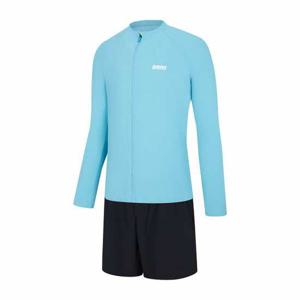 아레나  남성 이니셜 레저 짚업 래쉬가드 세트(A4BM1PC02MNT)