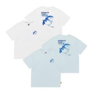 K252UTS920 동물 그래픽 반팔 2종택 1