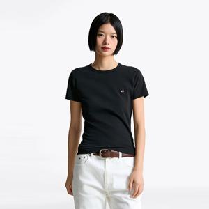 [공식][타미진스] 스트레치 저지 티셔츠 (T32F1TTO05TWT2BDS)