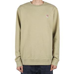 메종키츠네 25SS 남성 폭스헤드 레귤러 맨투맨 캔버스 LM00301KM0001 P357