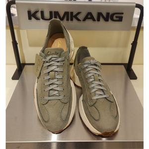 [금강제화] 랜드로바 클락스CLAOXC4228WF6 여성 CRAFT SPEED STONE 누벅 스니커즈