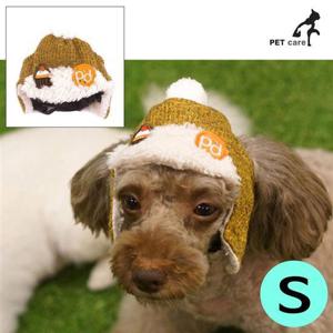 강아지모자 패리스독 애견 머핀모자 (옐로우) (S)