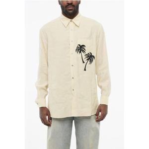 알마니 긴팔 셔츠 D41F17 D1215 102 Beige