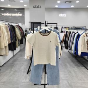 [ab.f.z]AFZ5QK31/여름 스트라이프 스판 반팔 티셔츠_IC