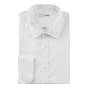 [에스티듀퐁(셔츠)]25SS화이트 솔리드 슬림핏셔츠 SE5SM21LS361SWH