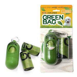 그린백 배변봉투 세트 애견비닐 휴대용 똥봉투