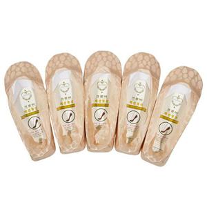 쿨샵 물방울패턴 여성 덧신 자가드 어머니덧신 5족