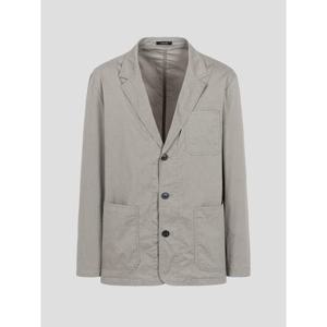 [갤럭시 라이프스타일] 코튼 혼방 변형 워싱 재킷  카키 (GC5211M08H)