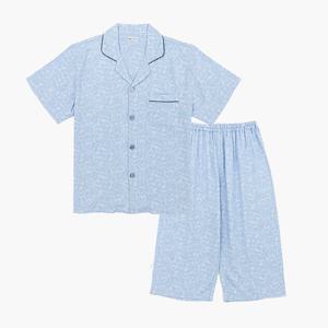 BYC 여름 시원한 쿨 냉감 인견 남자 반팔 잠옷 세트 NRG1026