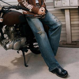 [버커루]남성 와이드핏 데님 팬츠 청바지 B255DP068P