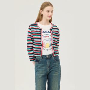 [베네통]멀티 스트라이프 니트 가디건 (BAKC05511)