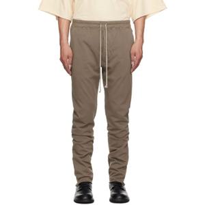 25 FW 릭오웬스 남성 그레이 할리우드 베를린 드로우스트링 스웨트팬츠 251126M190004