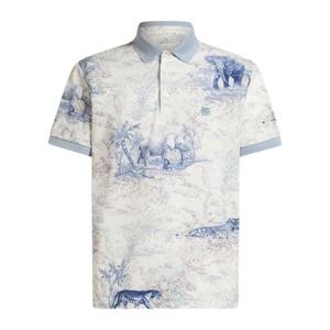 에트로 애니멀 프린트 사파리 폴로 셔츠 MRMD0004AK590 X0883