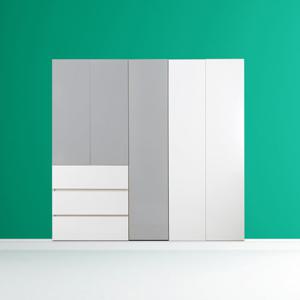 네오 알로 원터치 2000 옷장(긴문옷장+반장+서랍옷장) NES614