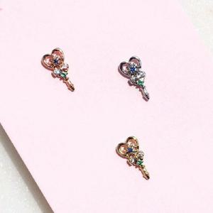 (낱개판매) 사랑은 열린 문 하트 트라거스 피어싱