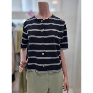 올앤선드리 세이브존06 스트라이프숏가디건 A5M3K101