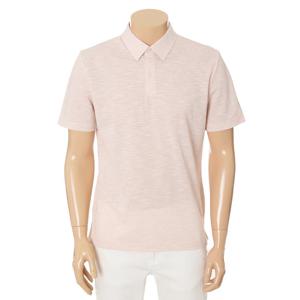 바쏘  SS  바쏘 SS  라이트 핑크  3버튼 반팔 카라 티셔츠BSY2KT33AORGP