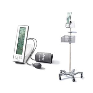 인바디 병원용 무수은 자동 배기조절 디지털 혈압계 BPBIO 220T 이동식 스탠드형 자동 백라이트