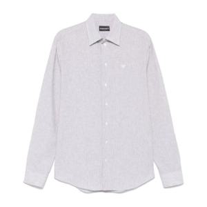 엠포리오아르마니 스트라이프 버튼업 칼라 셔츠 EM000099TE1411