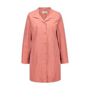 [벨리시앙]테일러드 카라 허리 스트링 하프 트렌치코트 BY4132