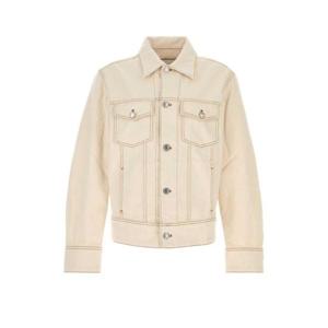아미 데님 자켓 HJK247DE0039136 WHITE CREAM DOM