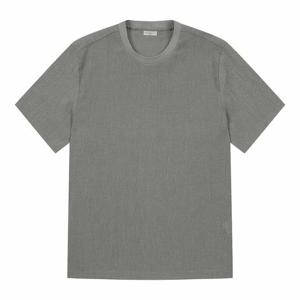 [페라로밀라노] (정가109000) 링클 이펙트 투톤 라운드 티셔츠 베이지 (A0C121053)