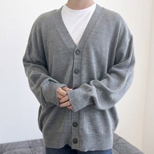 [모로엠] 남성 가성비 빅사이즈 입기좋은 니트 가디건 DM-CA-QUND5032