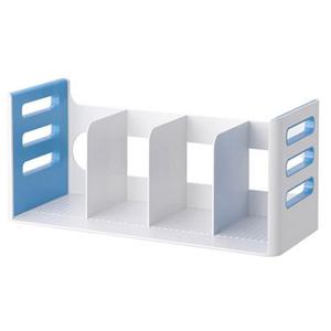 카파맥스 데코 책꽂이 4단 하늘 13091 미니책꽂이 책상책꽂이 디자인책꽂이 책꽃이정리함 사무책꽂이 오피