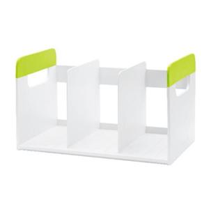 카파맥스 플러스 책꽂이 3단 연두 31700 서류꽂이 문서꽂이 파일꽂이 책상서류꽂이 데스크책꽂이 회사책꽂