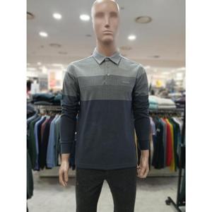 크로커다일 세이브존05 코트나 그라데이션 기모 폴로티 그린 AATS4453/49