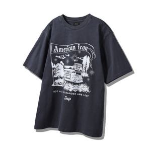 [지프]지프 남여공용 아메리칸아이콘 빈티지 반팔 JQ1TSU241_