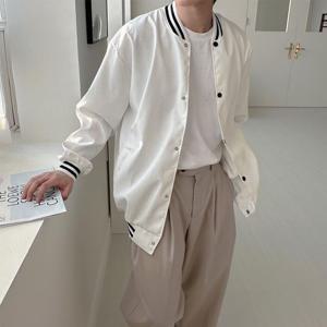 [모로엠] 남성 바시티 스타디움 캐주얼 바시티자켓 아우터 ON-JUA-QWEE8EC4