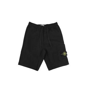 25SS 스톤아일랜드 S156200012 S0051 V0029 포켓 디테일 카고 버뮤다 쇼츠 블랙