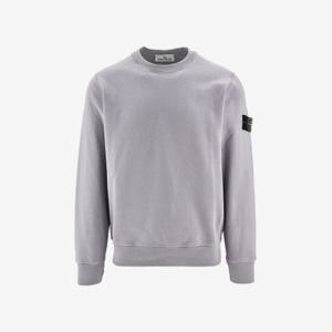 스톤아일랜드 브러쉬드 맨투맨 그레이 남성 811562420 V0060