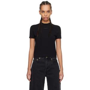 쟈크뮈스 티셔츠 블랙 레 클래시크 더 그로그랭 티셔츠 251553F110008