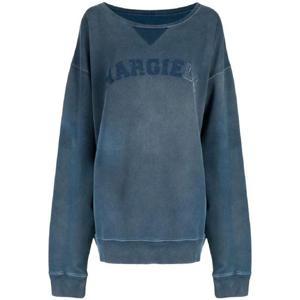 메종마르지엘라 로고 프린트 오가닉 코튼 스웨트셔츠 S50GU0209S25570