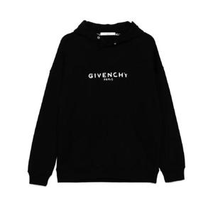 지방시 로고 프린트 후디 BM825R43AF