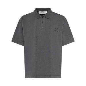 Golden Goose Journey 패치워크 코튼 폴로 셔츠 80I-ZCN008