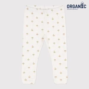 [쁘띠바또]쁘띠바또 베이비 오가닉 패턴 코튼 레깅스 (NTS41PG32F_YE)