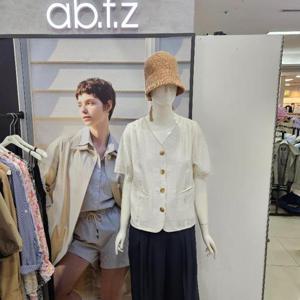 Ab.f.z DP01 노카라버튼형스티치재킷 AFZ2HJ03